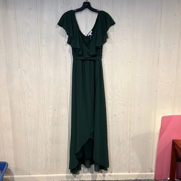 Baltic Born Dresses & Skirts - Baltic Born Katya Ruffle Maxi Dress, Size XS